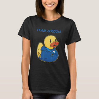 Team Groom Rubber Duck Party Men's Stag Night Tシャツ