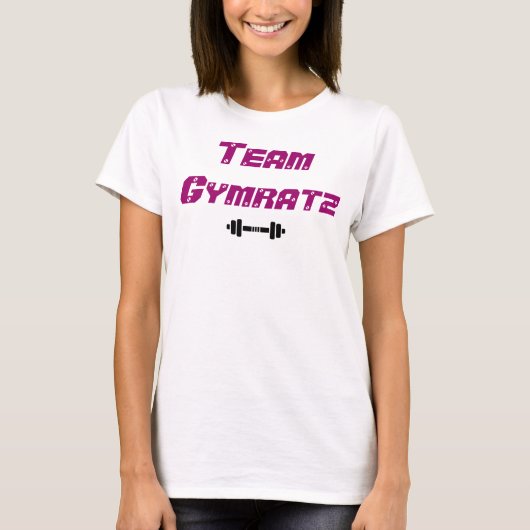 Team Gymratz by Dieseldoris och Slavdrivarn Tシャツ (正面)