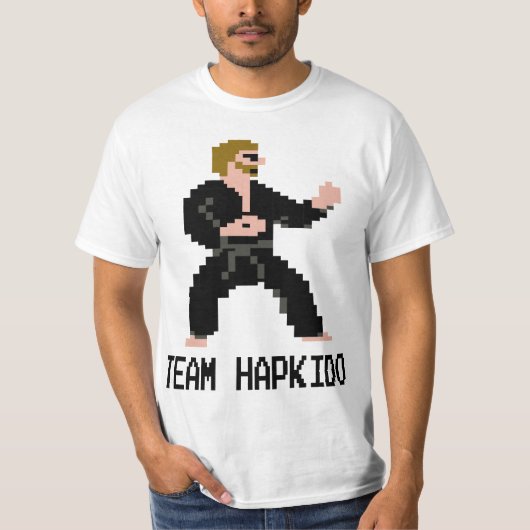 Team Hapkido Retro-Games Tシャツ (正面)
