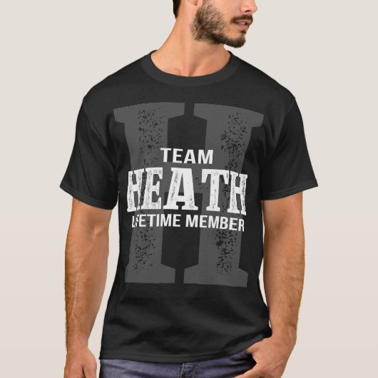 Team HEATH 終身会員 Tシャツ (正面)
