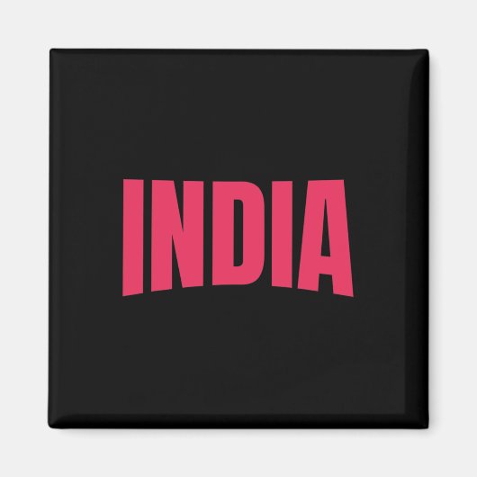 Team India World Cricket Cup Fan Jersey  マグネット (正面)