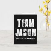 Team Jason Motivational Insrational Proud Family カード (黄色い花)
