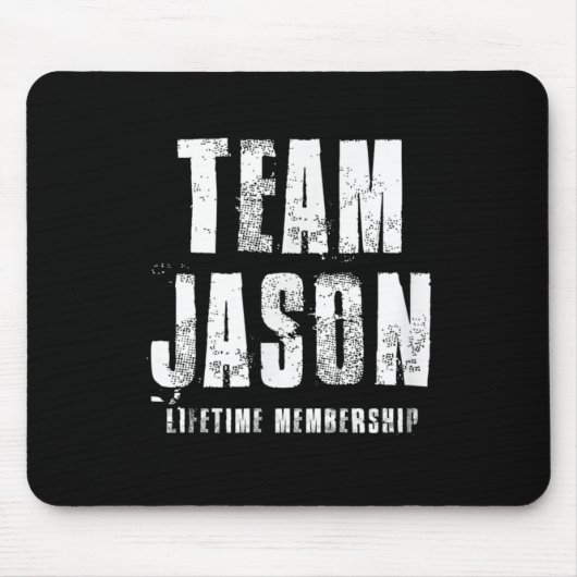 Team Jason Motivational Insrational Proud Family  マウスパッド (正面)