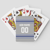 Team Jersey with Custom Name and Number トランプ (裏面)