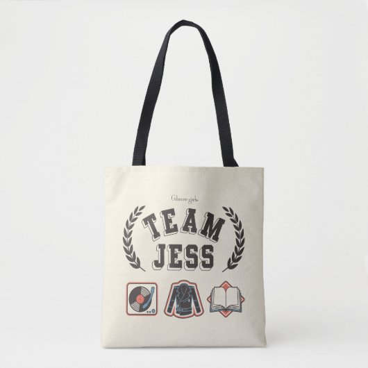 Team Jess Gilmore Girls Design トートバッグ (正面)