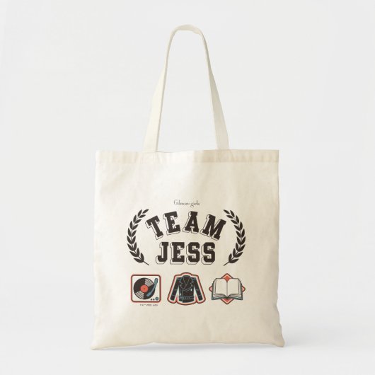 Team Jess Gilmore Girls Design トートバッグ (正面)