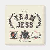 Team Jess Gilmore Girls Design マグネット (正面)