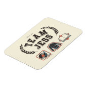 Team Jess Gilmore Girls Design マグネット (左側)