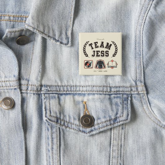 Team Jess Gilmore Girls Design 缶バッジ (インサイチュ)