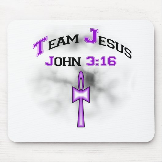 Team Jesus Christian John 316 マウスパッド (正面)