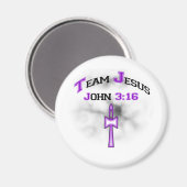 Team Jesus Christian John 316 マグネット (正面/裏面)