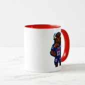 Team JESUS Football 17 - Christian マグカップ (正面右)