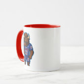 Team JESUS Football 17 - Christian マグカップ (正面左)