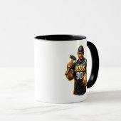 Team JESUS Football 90 - Christian マグカップ (正面右)