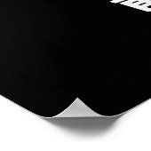 Team Karate Uechi Ryu Brazil Flag Japanese Martial ポスター (角)