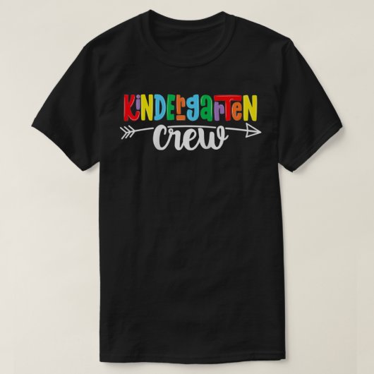 Team Kindergarten Crew Tシャツ (デザイン正面)