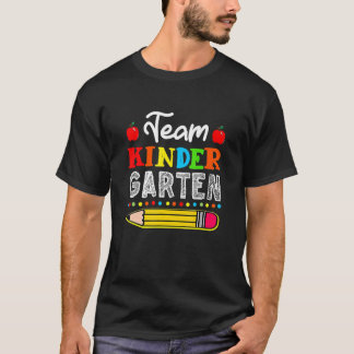 Team Kindergarten Teacher Back To School Tシャツ