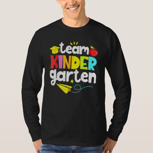 Team Kindergarten Teacher Student  Back To School  Tシャツ (正面)