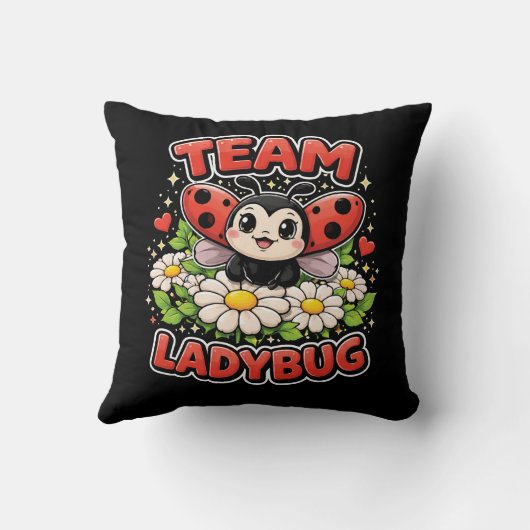 Team Ladybug クッション (裏面)