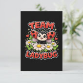 Team Ladybug サンキューカード (スタンド正面)