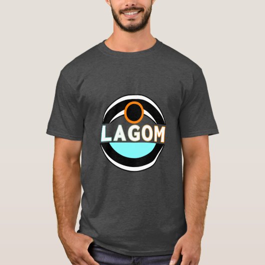 Team Lagom Logo Tシャツ (正面)