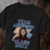 Team [Last Name] 卒業写真 20XX年卒 Tシャツ