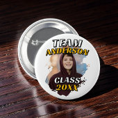Team [Last Name] Graduation Photo Class of 20XX 缶バッジ