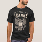 TEAM LEANNE Lifetime Member. Tシャツ (正面)