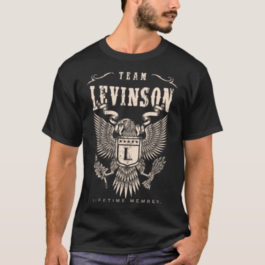 TEAM LEVINSON Lifetime Member. Tシャツ (正面)