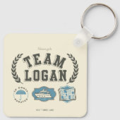 Team Logan Gilmore Girls Design キーホルダー (裏面)