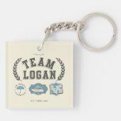 Team Logan Gilmore Girls Design キーホルダー (裏面)