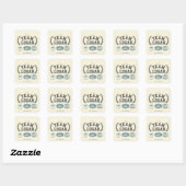 Team Logan Gilmore Girls Design スクエアシール (シート)