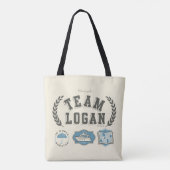 Team Logan Gilmore Girls Design トートバッグ (裏面)