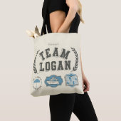 Team Logan Gilmore Girls Design トートバッグ (クローズアップ)