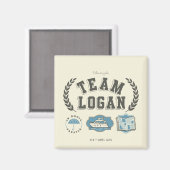 Team Logan Gilmore Girls Design マグネット (正面/裏面)
