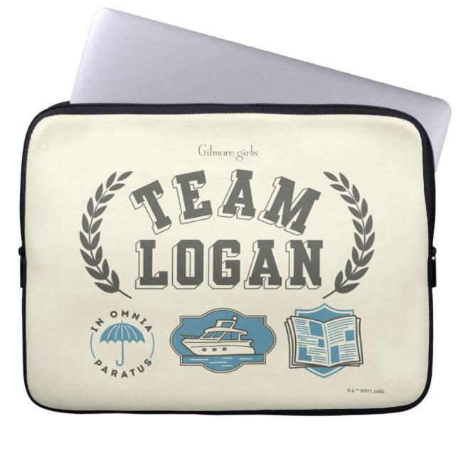 Team Logan Gilmore Girls Design ラップトップスリーブ (正面)