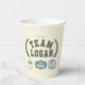 Team Logan Gilmore Girls Design 紙コップ (正面)