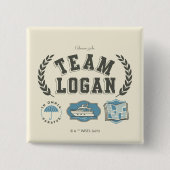 Team Logan Gilmore Girls Design 缶バッジ (正面)