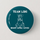 Team Loki Button 缶バッジ (正面)