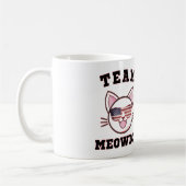 TEAM MEOWICA - おもしろい猫好きAMERICAN TOKYO 2021 コーヒーマグカップ (左)