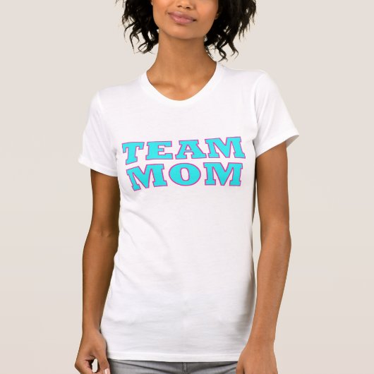 「TEAM MOM」Tシャツ Tシャツ (正面)