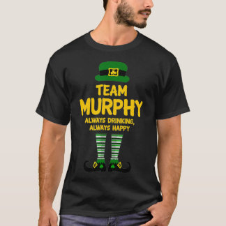 Team Murphy Drinking For The Murphy Family St Tシャツ