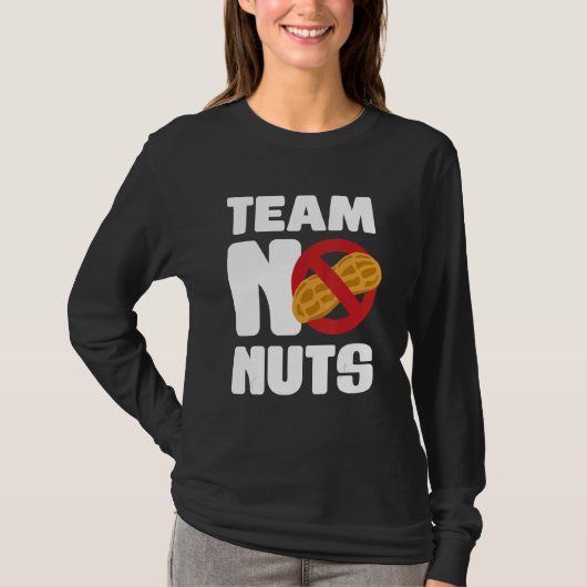Team No Nuts Gender Reveal Announcement 1 Tシャツ (正面)