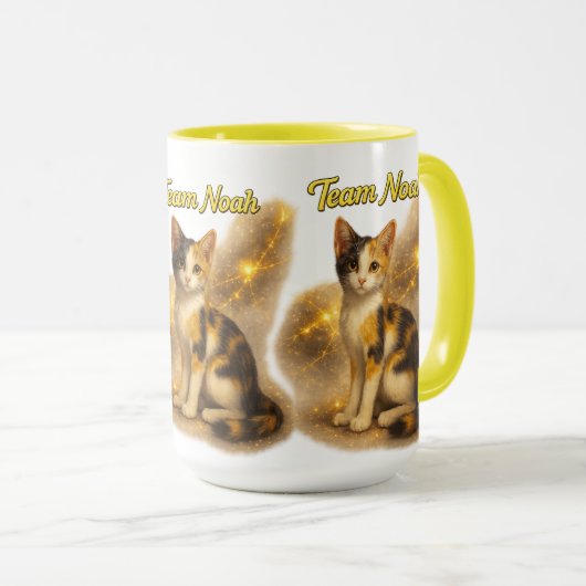 Team Noah community kids mug マグカップ (正面右)