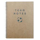 Team Notes - Football ノートブック (正面)