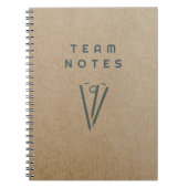 Team Notes - for Cricket Coaches, Players & Fans  ノートブック (正面)