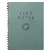 Team Notes - for Cricket Coaches, Players & Fans  ノートブック (正面)
