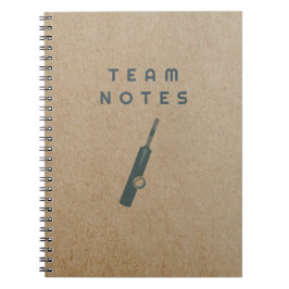 Team Notes - for Cricket Coaches, Players & Fans  ノートブック