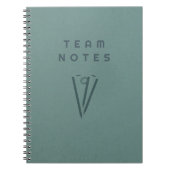Team Notes - for Cricket Coaches, Players & Fans  ノートブック (正面)