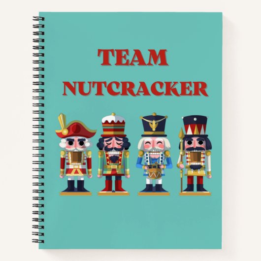 Team NutcrackerNotebook ノートブック (正面)
